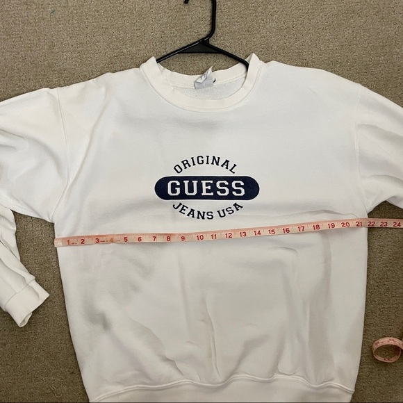 GUESS Jeans Vintage Sweatshirt Size Medium - Picture 7 of 7